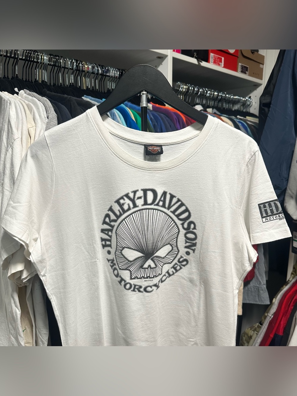 Women’s 2019 Harley Davidson T-shirt Size Large